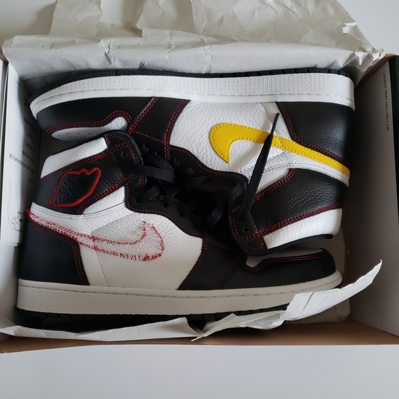 aj1 defiant tour yellow